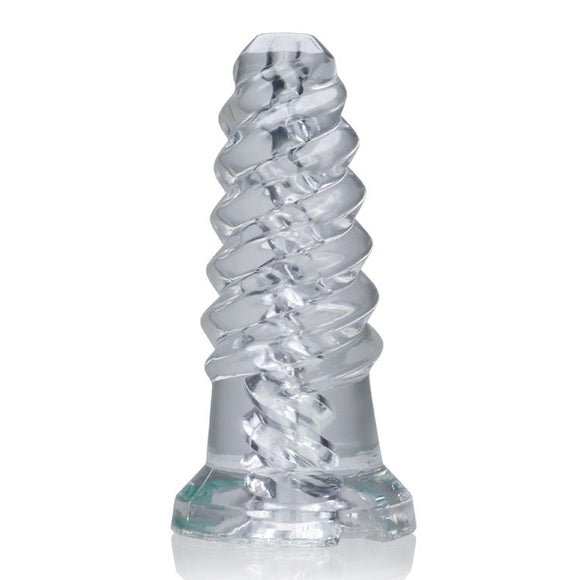 OxBalls Screw'd Clear Corkscrew Jackoff Masturbation Hand Job Spiral Sex Stroker