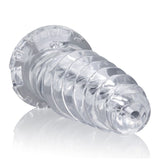 OxBalls Screw'd Clear Corkscrew Jackoff Masturbation Hand Job Spiral Sex Stroker