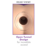 Anal Fantasy 'Beginner's Anal Gaper' Glass Tunnel Butt Plug