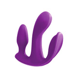 Pipedream 3Some Total Ecstasy Triple Vibrator Butt Plug Vaginal GSpot Clitoral Couples Toy