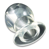 Perfect Fit Clear Tunnel Butt Plug Extra Large XL Size Hollow Gape Anal Enema Play Sex Toy