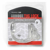 Perfect Fit Armour Tug Lock Cock Ball Strap Ring Butt Plug Gay Anal Play Sex Toy