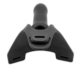 Perfect Fit Zoro 5.5" Black Silicone Strap-On Dildo Unisex Elastic Waist Harness Sex Toy
