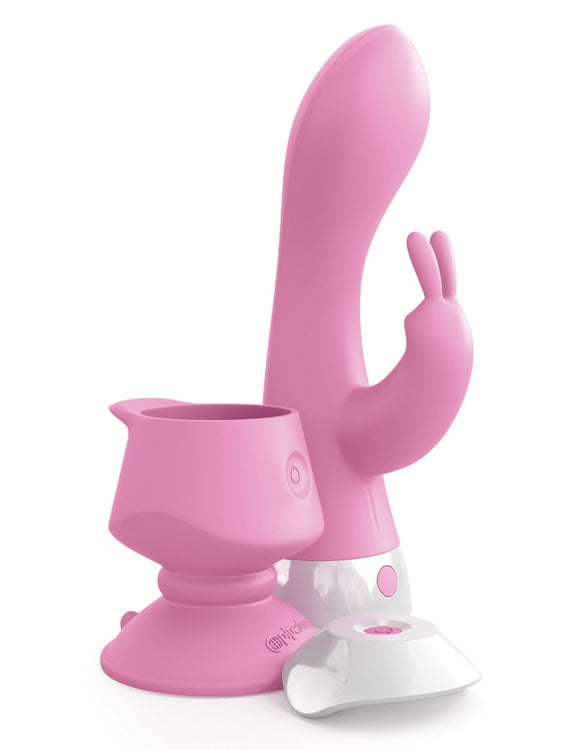 Pipedream 3Some Wall Banger Rabbit Vibrator Bunny Remote Control Suction Cup Toy