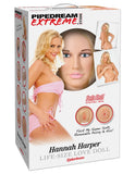 Pipedream Extreme Dollz Hannah Harper Blonde Blow Up Life-Size Love Doll Inflatable Sex Model