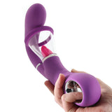 Pipedream Fantasy For Her Ultimate Pleasure Pro Clitoral Stimulator Tongue Suction Pump Vibrator Oral Sex Toy