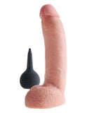 King Cock 9" Squirting Dildo Realistic Ejaculating Penis Cum Play Sex Toy