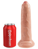 Pipedream King Cock 9 Inch Uncut Penis Dildo Realistic Natural Uncircumcised Foreskin Sex Toy