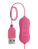 Pipedream OMG! #Cute Pink Vibrating USB Bunny Bullet Rabbit Stimulator Vibrator Sex Toy