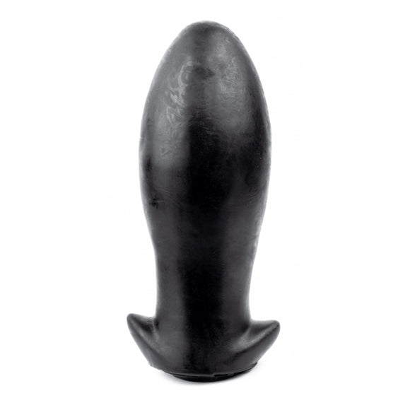 Pluggiz Wilson Butt Plug Large Black Vinyl Hardcore Thick Anal Gape Sex Toy