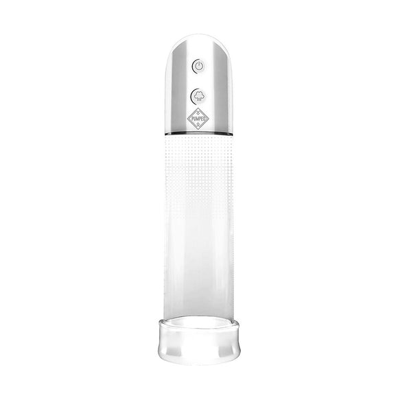 Pumped Automatic Luv Pump Clear Penis Developer Suction Enhancer Tube