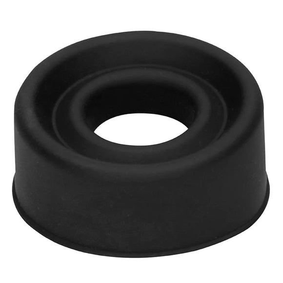 Shots Pumped Black Silicone Penis Pump Cylinder Sleeve Replacement Medium Size