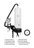 Pumped Elite Beginner Penis Pump PSI Gauge Suction Length Enlarger 