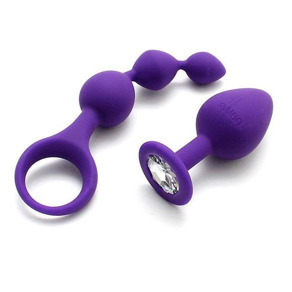 Barcelona Purple Anal Pleasure Play Set