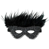 Satin Feather Mask