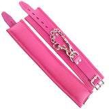 Padded Pink Wrist Cuffs