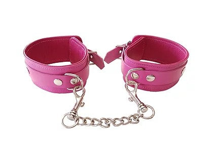 Pink Ankle Cuffs