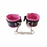 Padded Pink Trim Ankle Cuffs