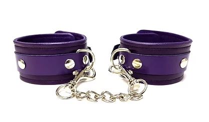 Purple Ankle Cuffs