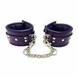 Padded Purple Ankle Cuffs