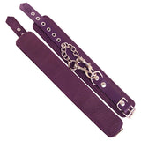 Purple Ankle Cuffs