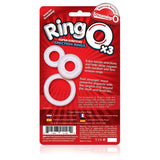 Screaming O RingO x3 Clear Cock Rings