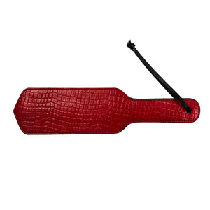 Leather Crocodile Skin Paddle