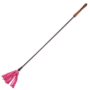 Pink Flogger Riding Crop