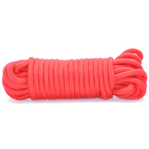 Red Bondage Rope 10 Meters Shibari BDSM Restraints