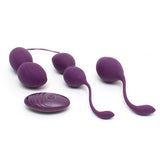 Rimba Rimini Vibrating Remote Control Kegel Ball Set Exerciser Pelvic Floor Training Kit