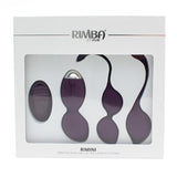 Rimba Rimini Vibrating Remote Control Kegel Ball Set Exerciser Pelvic Floor Training Kit