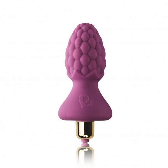 Rocks Off Ass Berries Raspberry Butt Plug 7 Speed Anal Beginners Bullet Vibrator Sex Toy