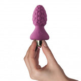 Rocks Off Ass Berries Raspberry Butt Plug 7 Speed Anal Beginners Bullet Vibrator Sex Toy