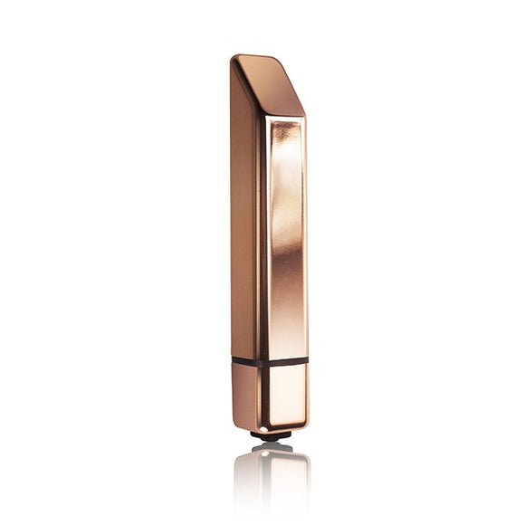 Rocks Off Bamboo Rose Gold Mini Vibrator 10 Speed Bullet Erotic Fun Sex Toy