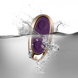 Rocks Off Cocktail Couples Anal Vibrator Purple Remote Control Butt Plug Sex Toy