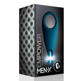 Rocks Off Empower Men-X Cock Ring Blue Vibrating Penis Erection USB Fun Sex Toy