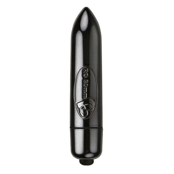 Rocks Off Midnight Metal Black Knight 80mm Mini 7 Speed Bullet Vibrator Sex Toy
