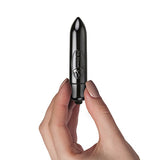 Rocks Off Midnight Metal Black Knight 80mm Mini 7 Speed Bullet Vibrator Sex Toy
