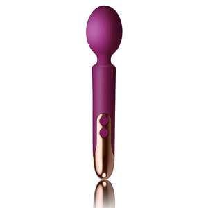 Rocks Off Oriel Magic Wand Vibrator Fuchsia Massage Stick USB Fun Travel Sex Toy