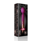 Rocks Off Oriel Magic Wand Vibrator Fuchsia Massage Stick USB Fun Travel Sex Toy