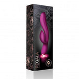 Rocks Off Regala Clitoral Vibrator Fuchsia Bunny Rabbit Gspot Orgasm USB Sex Toy