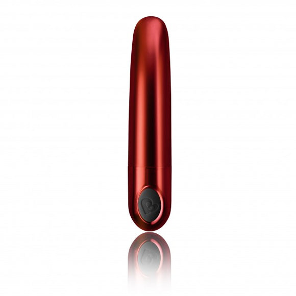 Rocks Off Truly Yours Ruby Caress Vibrator Mini Red 10 Speed Bullet Vibe Love Toy
