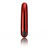Rocks Off Truly Yours Ruby Caress Vibrator Mini Red 10 Speed Bullet Vibe Love Toy
