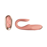 Rocks Off Two-Vibe Ultimate Flexible Pleasure Vibrator Pink Remote Control Sex Toy