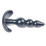 Black Beaded Butt Plug Small Size Anal Starter Body Safe Back Door Play Toy