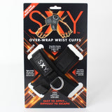 SXY Deluxe Cross Over Wrap Wrist Cuffs Bondage Play D-Ring Secure Restraints