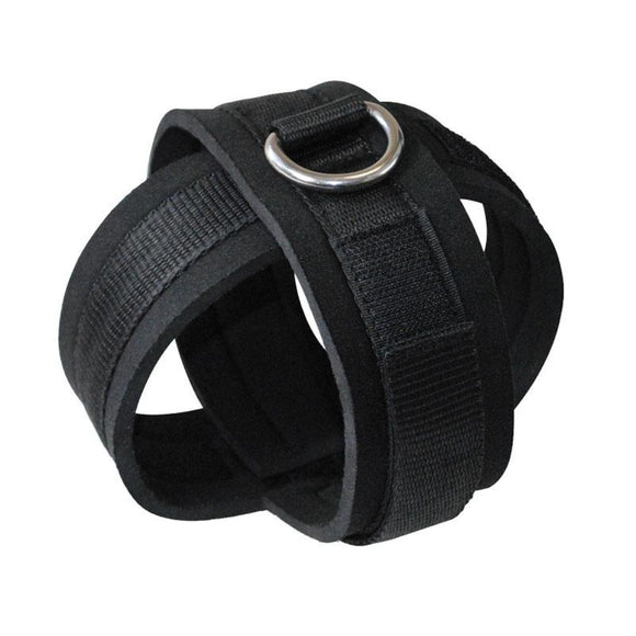 SXY Deluxe Cross Over Wrap Wrist Cuffs Bondage Play D-Ring Secure Restraints