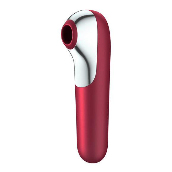 Satisfyer Dual Love Air Pulse Vibrator Red Clitoral Massager App Control Stimulator Sex Toy