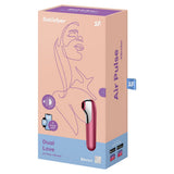 Satisfyer Dual Love Air Pulse Vibrator Red Clitoral Massager App Control Stimulator Sex Toy
