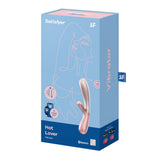 Satisfyer Hot Lover Rose Pink Warming App Control Rabbit G-Spot Heat Vibrator Sex Toy